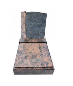 Urnový hrob India Aurora a Impala K, se sloupkem