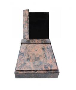 Urnový hrob India Aurora a Shanxi Black J, se sloupkem