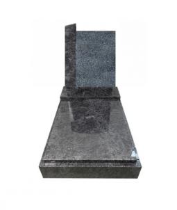 Urnový hrob Bahama Blue a Impala J, se sloupkem