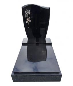 Urnový hrob Shanxi Black s reliéfem růže