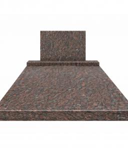 Dvojhrob Paradiso s hranatou nápisovou deskou