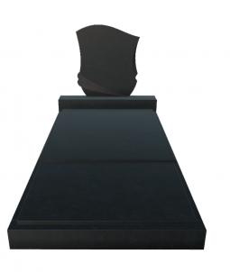 Jednohrob Shanxi Black, nápisová deska A, trojpřikrytí