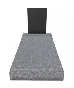 Jednohrob Tarn + Impala, nápisová deska J, krycí deska